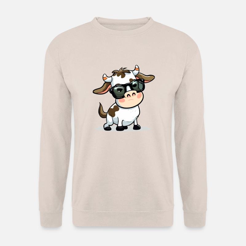 Hala, die Kuh - Unisex Pullover - Sand