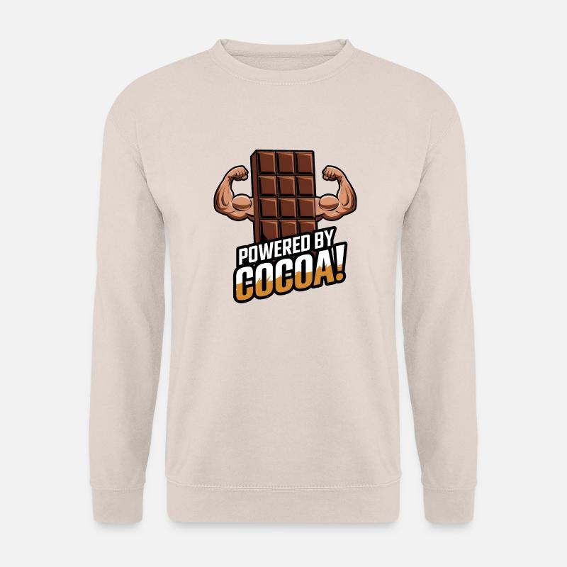 Powered by Cocoa! - Unisex Pullover - Sand