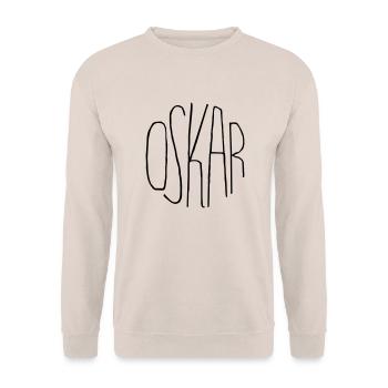 Oskar - Unisex Pullover - Sand - Vorne - Alina (178cm) & Michal (187cm)
