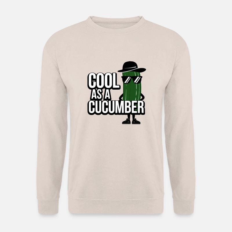 Cool comme un concombre - Sweat-shirt Unisexe - sable
