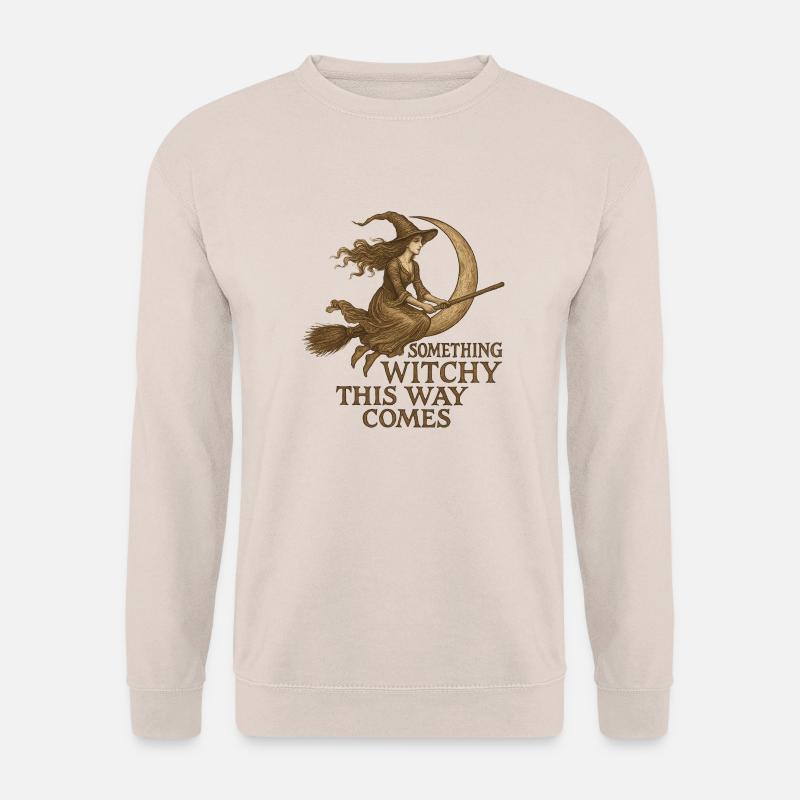 Witchy Moon Flight - Unisex Sweatshirt - sand
