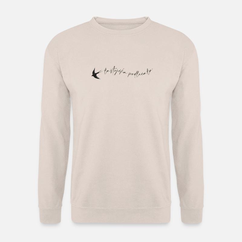 ŁASTOJČKA PODLEĆAŁA - Unisex Pullover - Sand