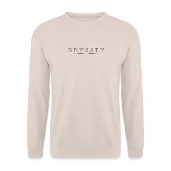 Odyssey  - Unisex Pullover - Sand - Vorne - Alina (178cm) & Michal (187cm)
