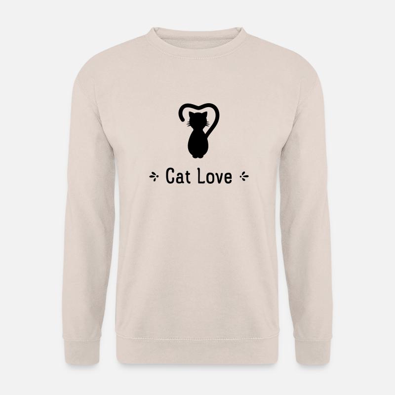 Cat Love - Unisex Pullover - Sand