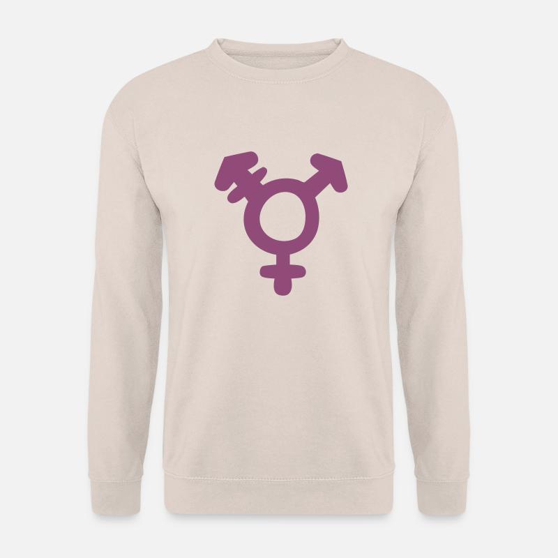 Transgender-Symbol - Unisex Pullover - Sand