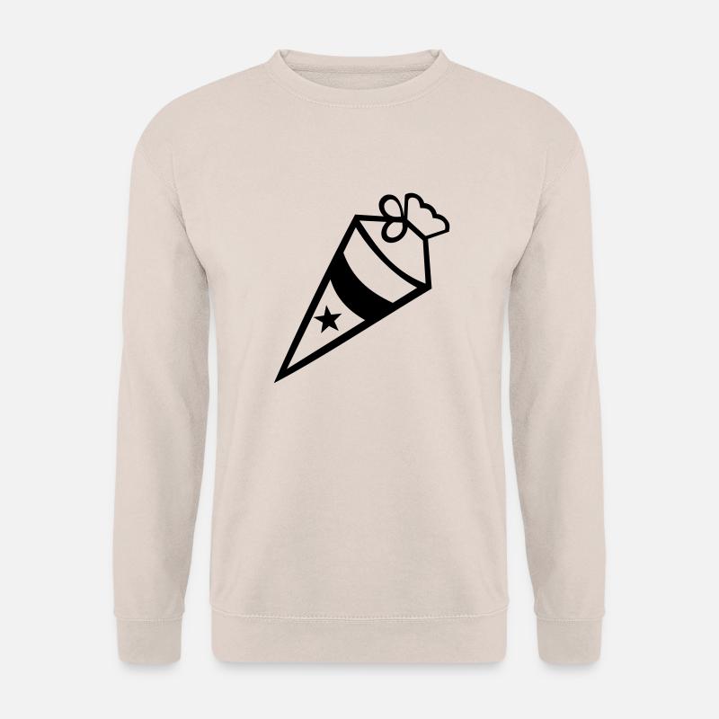 School cone - Unisex Sweatshirt - sand