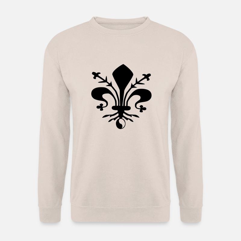 ying yang royal lily - Unisex Sweatshirt - sand