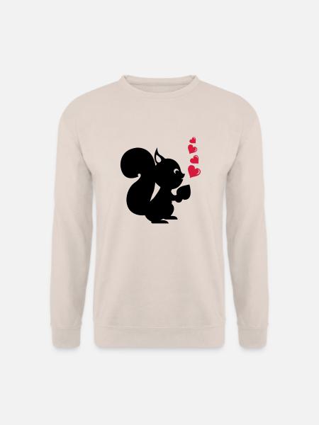eichhoernchen2 - Unisex Sweatshirt - sand