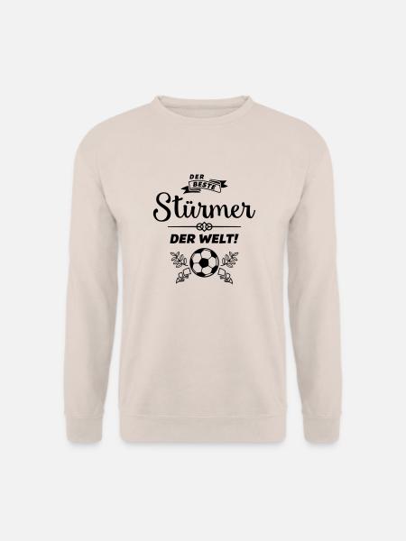 der beste stürmer - Unisex Pullover - Sand