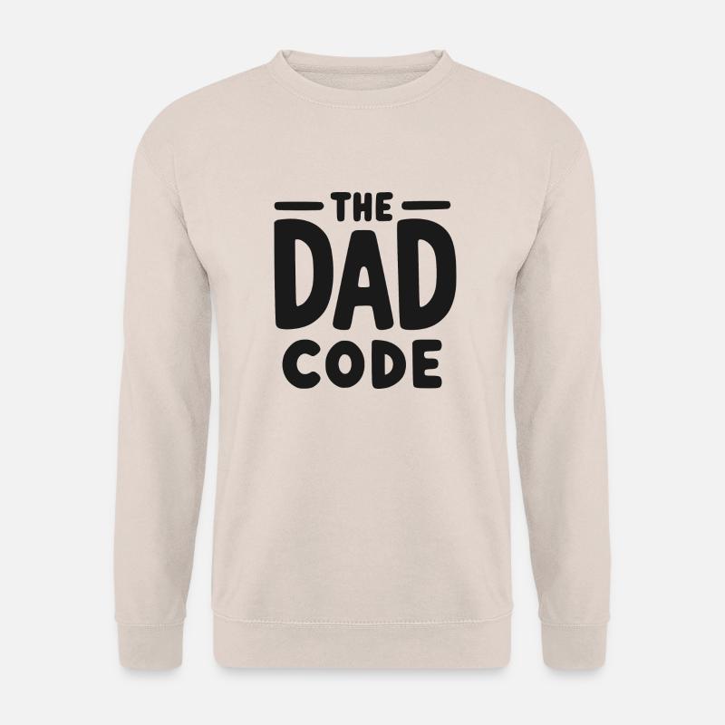 Le code du papa - Sweat-shirt Unisexe - sable