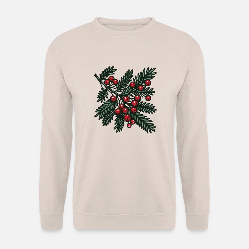 Tannenzweig Ast - Unisex Pullover - Sand