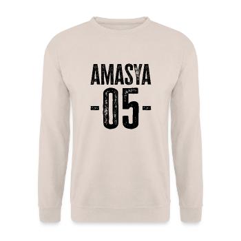 Amasya 05 – Fier de la culture turque - Sweat-shirt Unisexe - sable - Devant - Alina (178cm) & Michal (187cm)