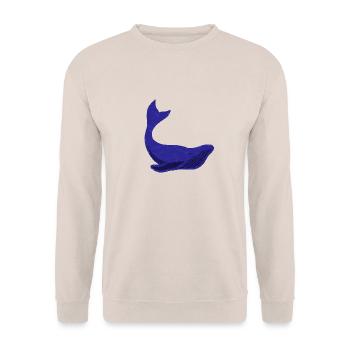 Blauwal - Unisex Pullover - Sand - Vorne - Alina (178cm) & Michal (187cm)