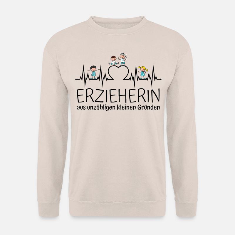 Erzieherin aus unzähligen kleinen Gründen - Unisex Pullover - Sand