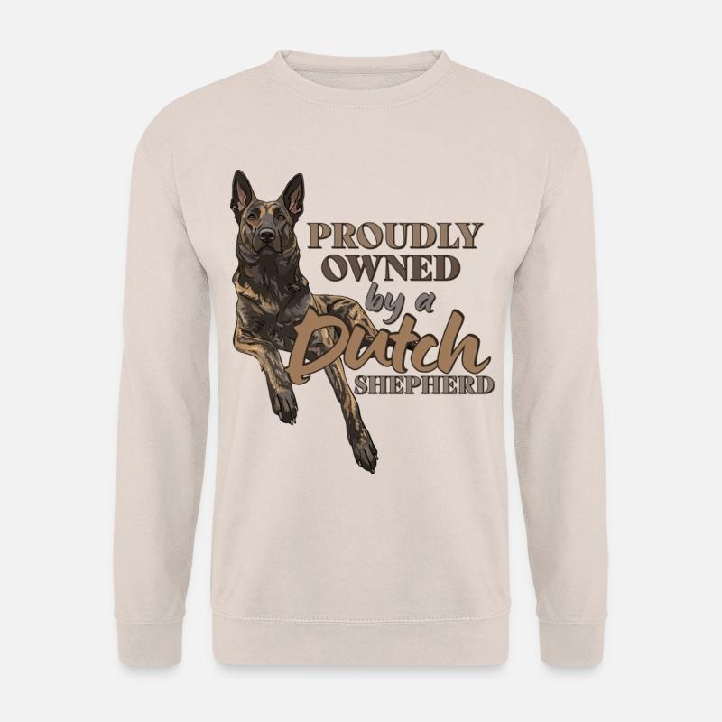 Dutch Shepherd – Dutchie - Unisex Pullover - Sand