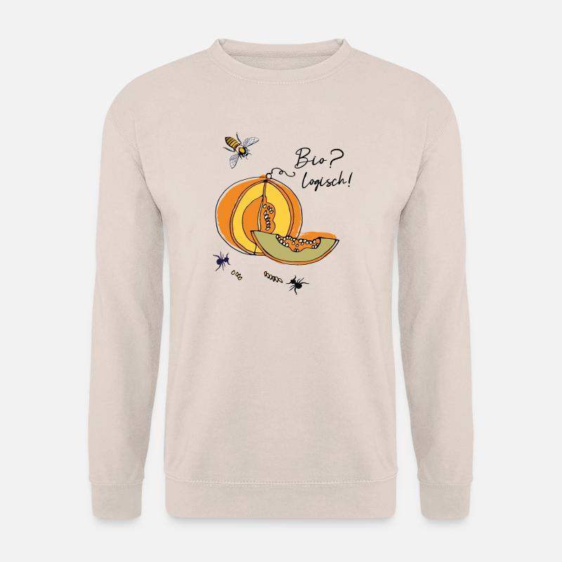 Biologe, Kürbis, Ameisen - Unisex Pullover - Sand