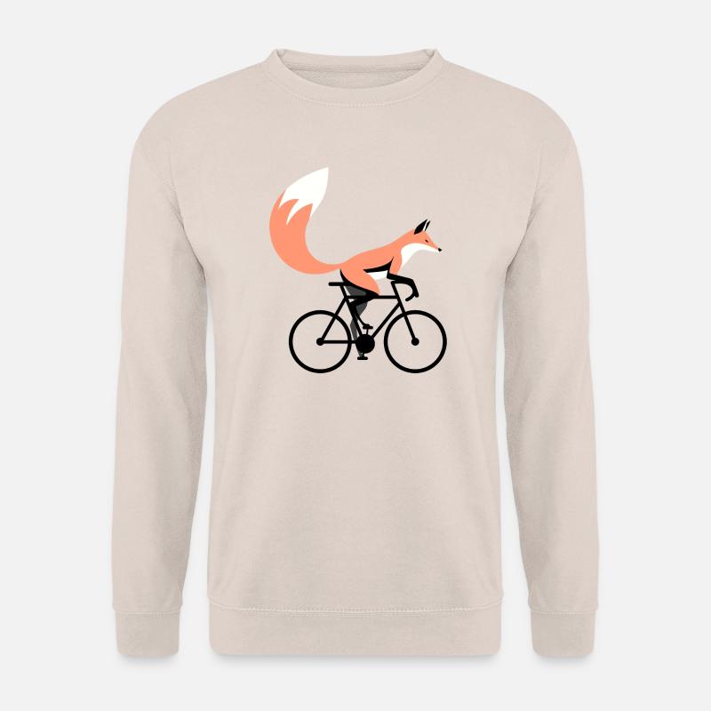 Fahrrad Fuchs - Unisex Pullover - Sand