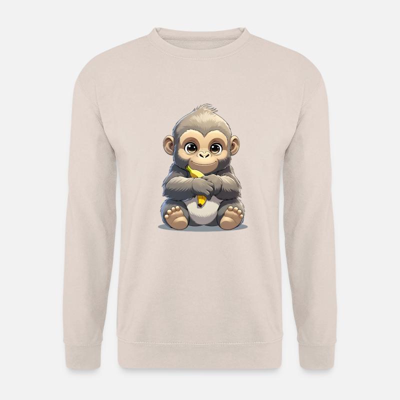 Baby- Gorilla - Unisex Pullover - Sand