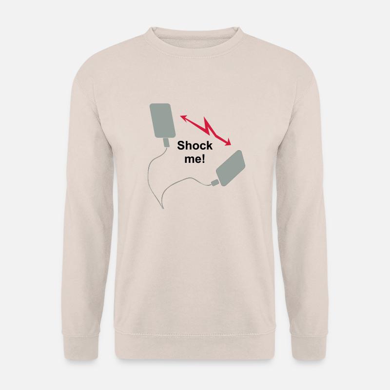 Defibrillator - Shock me! - Unisex Pullover - Sand