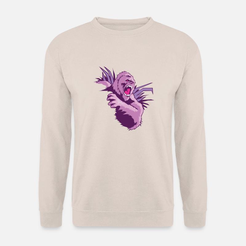 king_kong_girl - Unisex Pullover - Sand