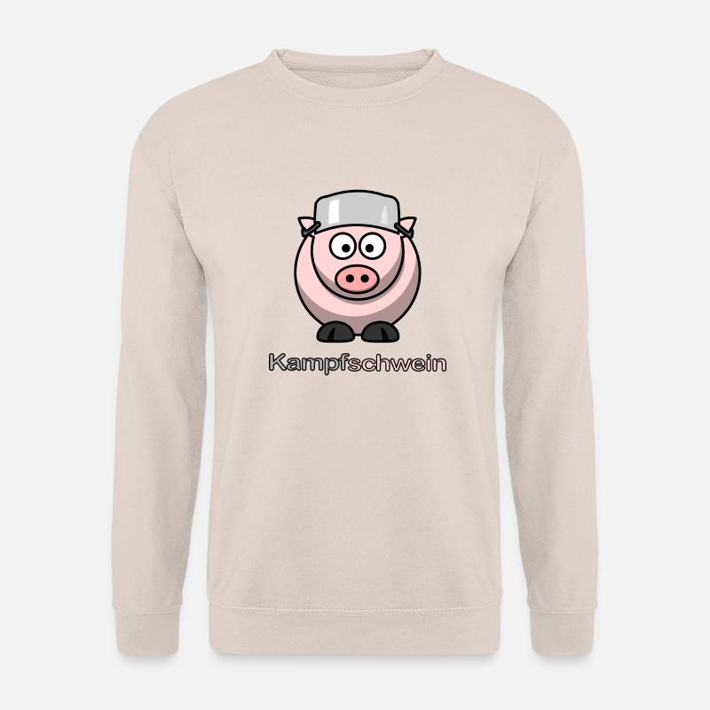 Kampfschwein - Unisex Pullover - Sand