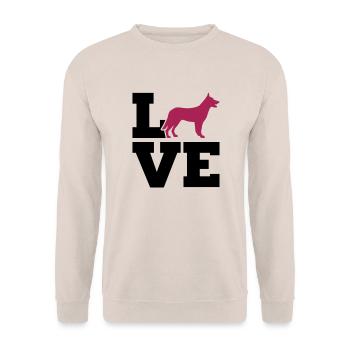 Berger - Sweat-shirt Unisexe - sable - Devant - Alina (178cm) & Michal (187cm)
