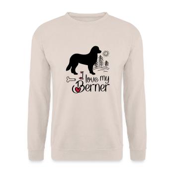 Berner - Unisex Pullover - Sand - Vorne - Alina (178cm) & Michal (187cm)