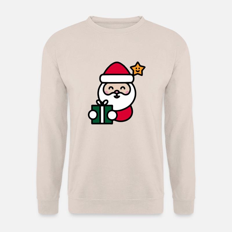 Lustiger Weihnachtsmann - Unisex Pullover - Sand