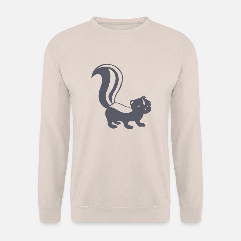 stinktier comic - Unisex Pullover - Sand