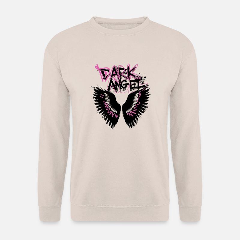 Engelsflügel,angelwings, Graffiti,dark angel - Unisex Pullover - Sand