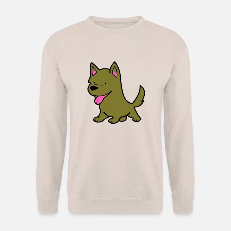 hund comic - Unisex Pullover - Sand