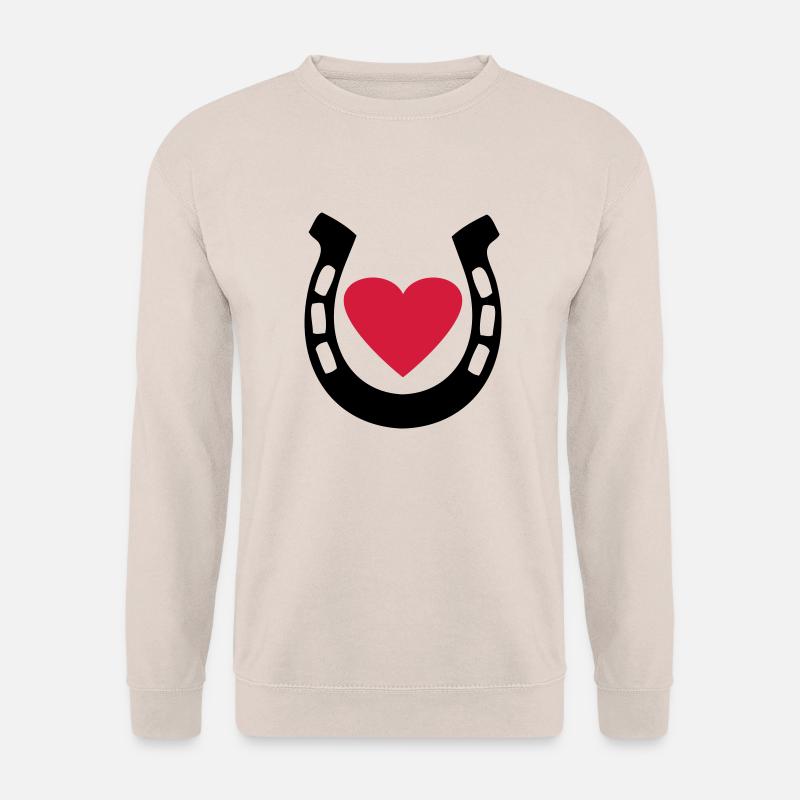 pferde - Unisex Pullover - Sand