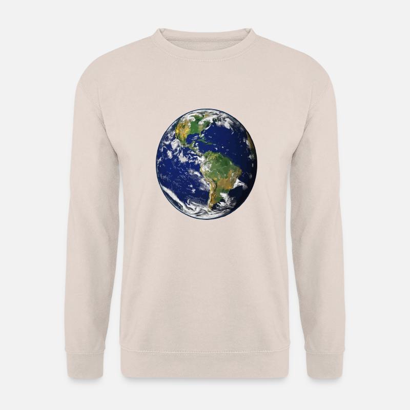 Planet Erde - Unisex Pullover - Sand