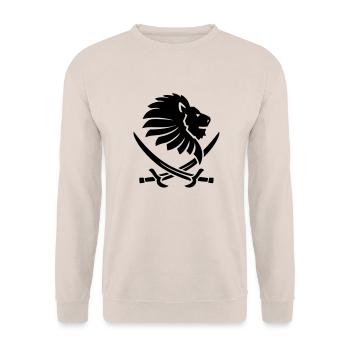 Corleone - Unisex Pullover - Sand - Vorne - Alina (178cm) & Michal (187cm)