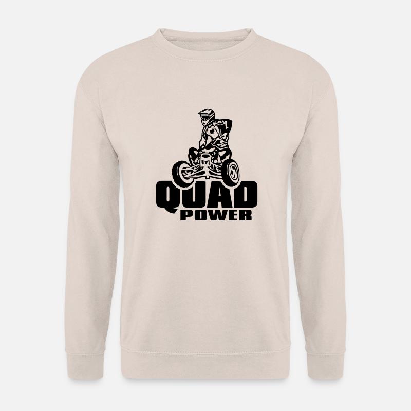quad_power - Unisex Pullover - Sand