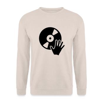 DJ - Sweat-shirt Unisexe - sable - Devant - Alina (178cm) & Michal (187cm)