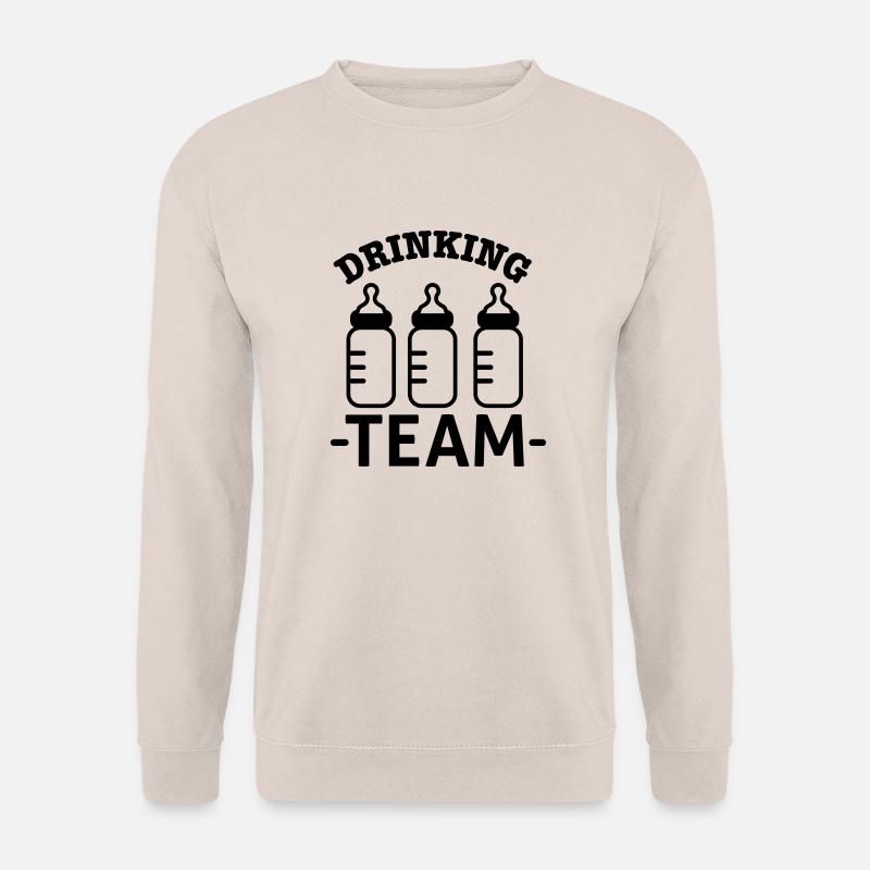 Babyflasche - Unisex Pullover - Sand