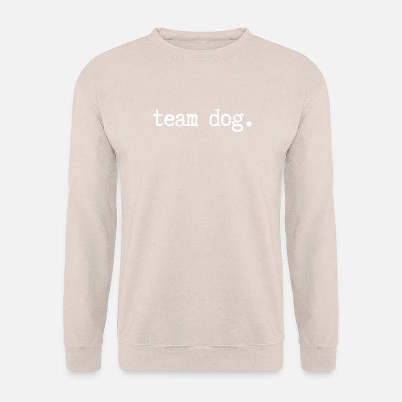team dog - Unisex Pullover - Sand
