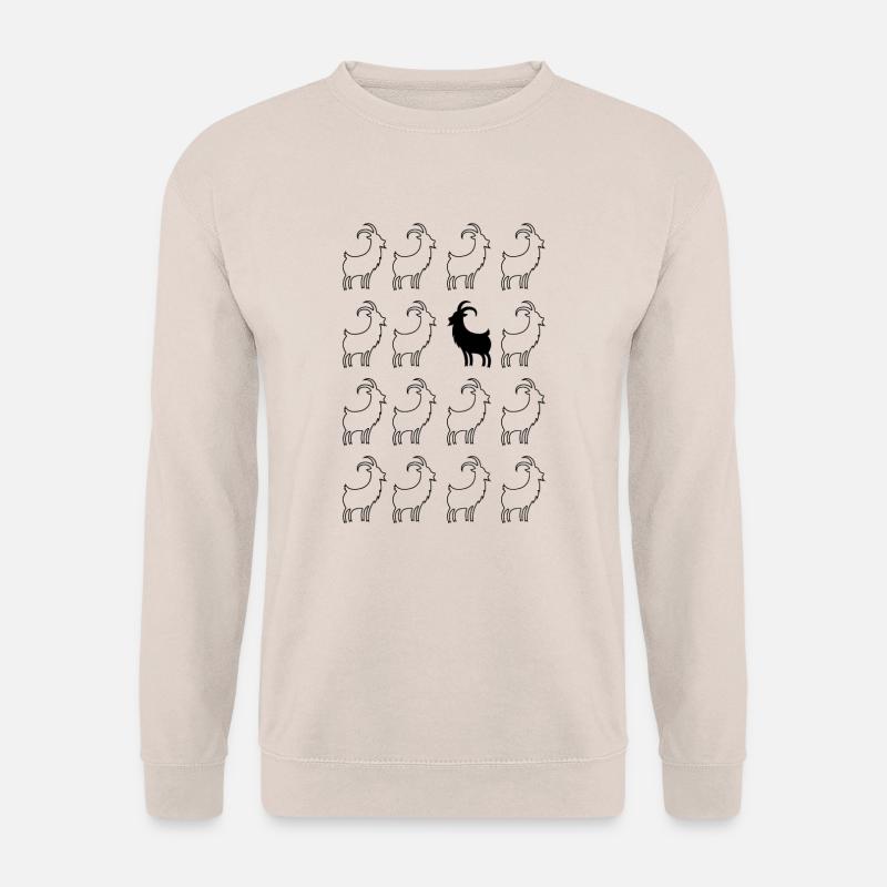 GEGEN DEN STROM - Unisex Pullover - Sand