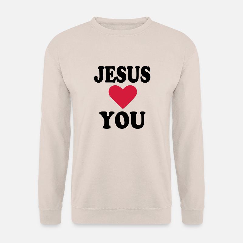 Jesus - Unisex Pullover - Sand