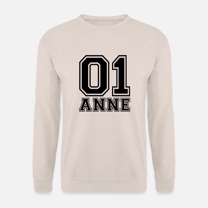 Anne - Name - Unisex Pullover - Sand