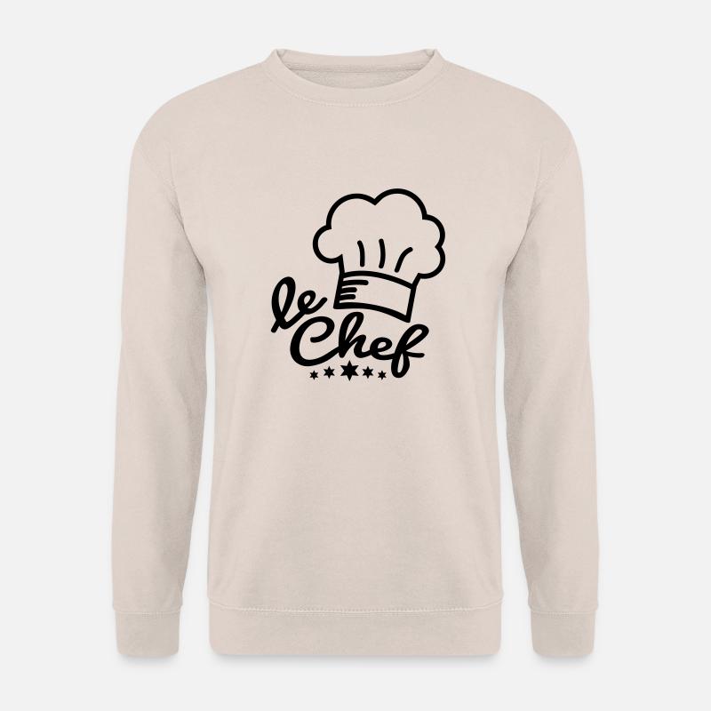 chef_cook__f1 - Unisex Pullover - Sand