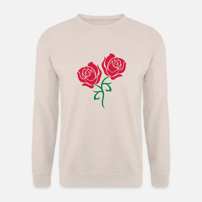 roses - Unisex Pullover - Sand