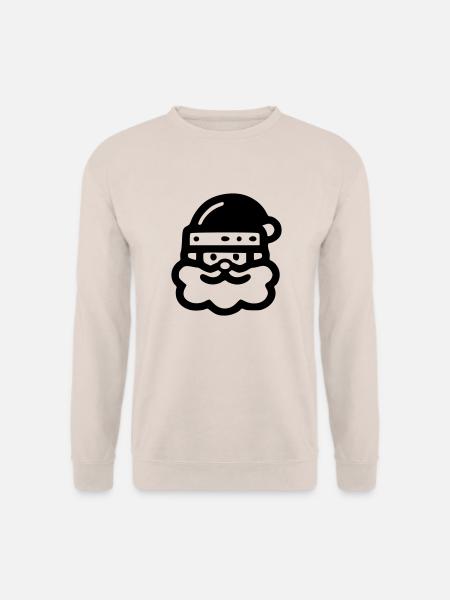 Weihnachtsmann Icon - Unisex Pullover - Sand