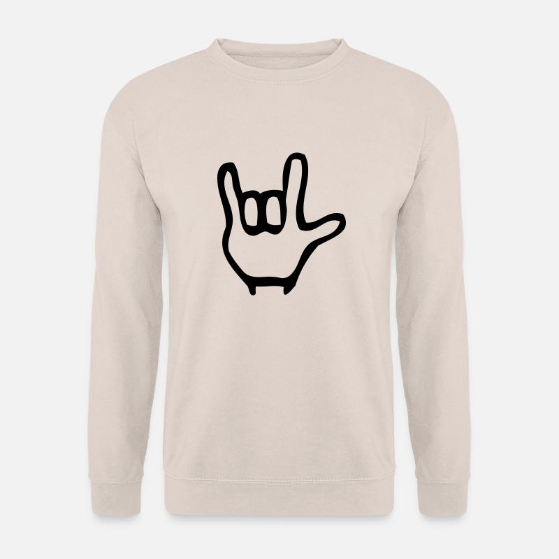 ich liebe Dich - Unisex Pullover - Sand