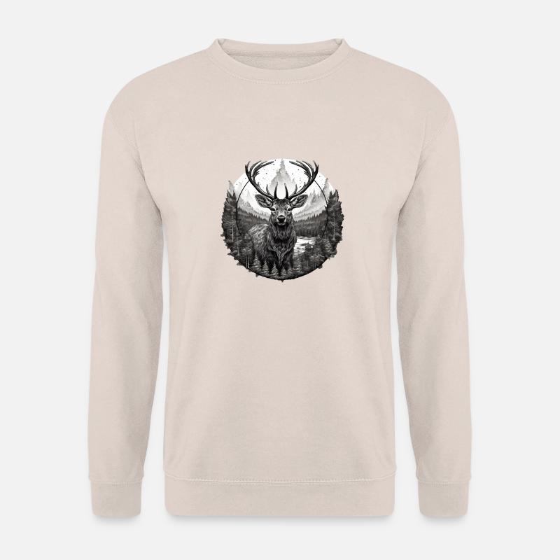 Hirsch - Unisex Pullover - Sand