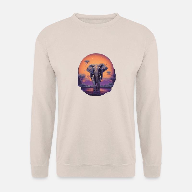 Elephant - Unisex Sweatshirt - sand