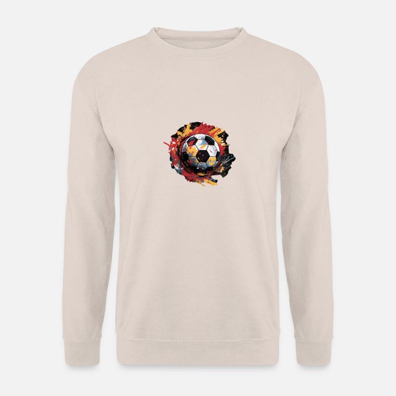 Fussball Ball - Unisex Pullover - Sand