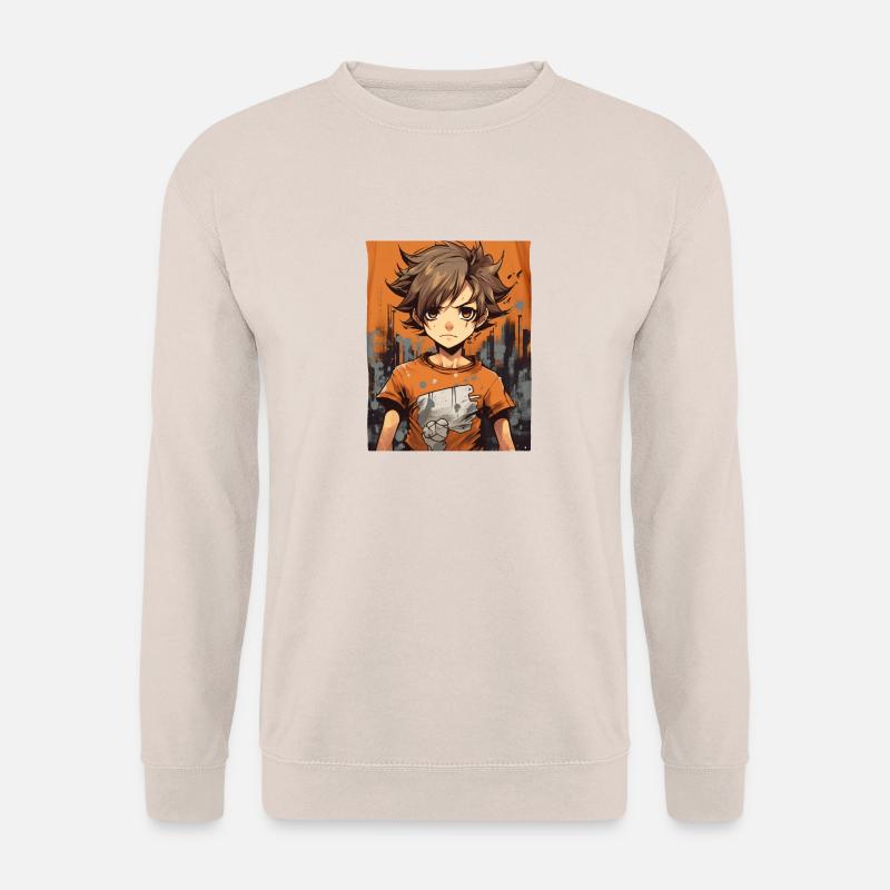 Anime Boy - Unisex Pullover - Sand