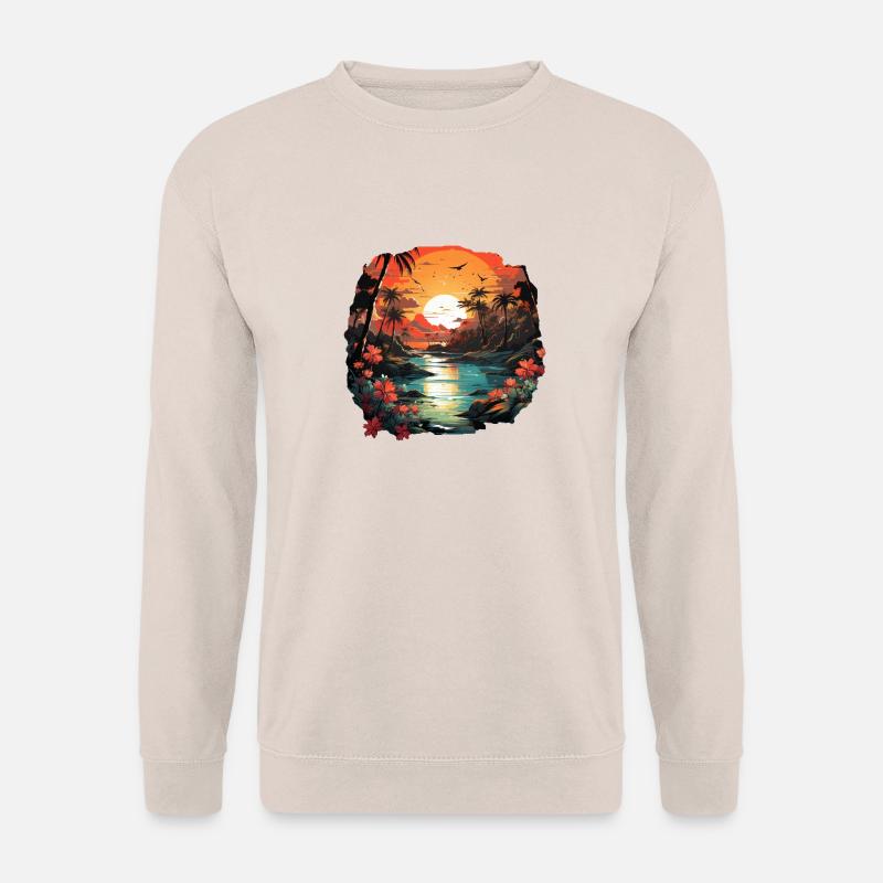 Tropisch - Unisex Pullover - Sand